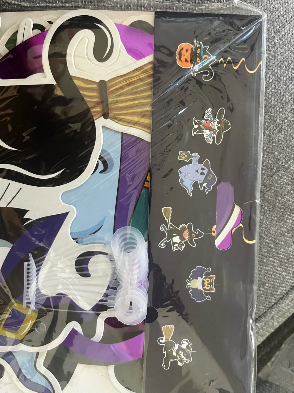 Halloween Witch Party Kit - Purple & Black Decorative Set